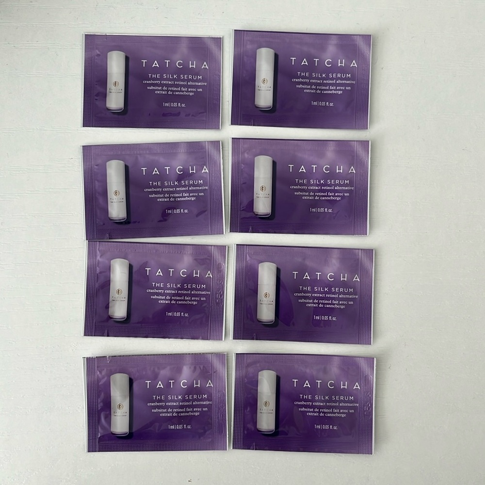Tatcha Silk Serum Samples x 8
